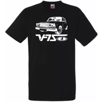 Retro Autó fan Lada VFTS férfi rövid ujjú póló