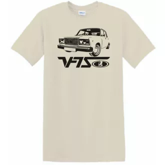 Retro Autó fan Lada VFTS férfi rövid ujjú póló