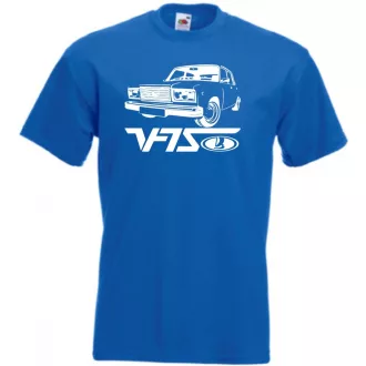Retro Autó fan Lada VFTS férfi rövid ujjú póló