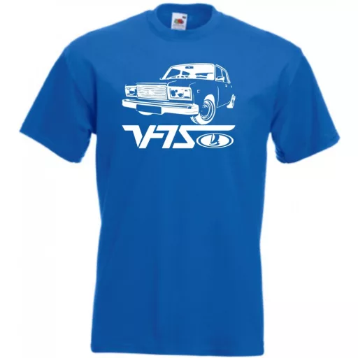 Retro Autó fan Lada VFTS férfi rövid ujjú póló