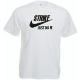 Humor - Strike - Just Do It férfi rövid ujjú póló