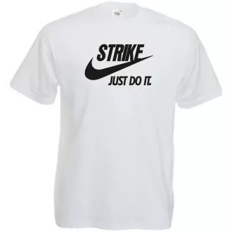 Humor - Strike - Just Do It férfi rövid ujjú póló