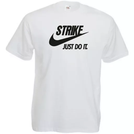 Humor - Strike - Just Do It férfi rövid ujjú póló