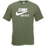 Humor - Strike - Just Do It férfi rövid ujjú póló
