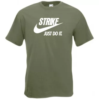 Humor - Strike - Just Do It férfi rövid ujjú póló