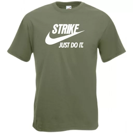 Humor - Strike - Just Do It férfi rövid ujjú póló