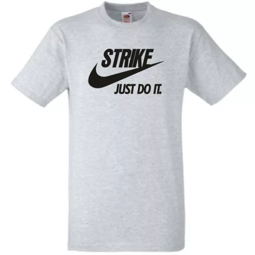 Humor - Strike - Just Do It férfi rövid ujjú póló