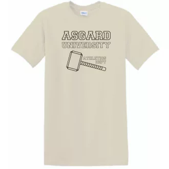   Hősök Asgard University - Thor stílus férfi rövid ujjú póló