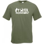 Csapat célok - Fortnite stílus férfi rövid ujjú póló