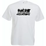 Csapat célok - Fortnite stílus férfi rövid ujjú póló