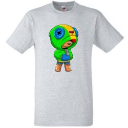 Funny Brawl Stars stílus - Leon gyerek rövid ujjú póló