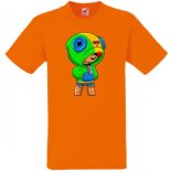 Funny Brawl Stars stílus - Leon gyerek rövid ujjú póló