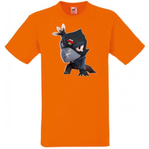 Funny Brawl Stars stílus - Crow gyerek rövid ujjú póló