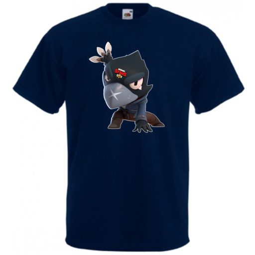 Funny Brawl Stars stílus - Crow gyerek rövid ujjú póló