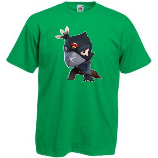 Funny Brawl Stars stílus - Crow gyerek rövid ujjú póló