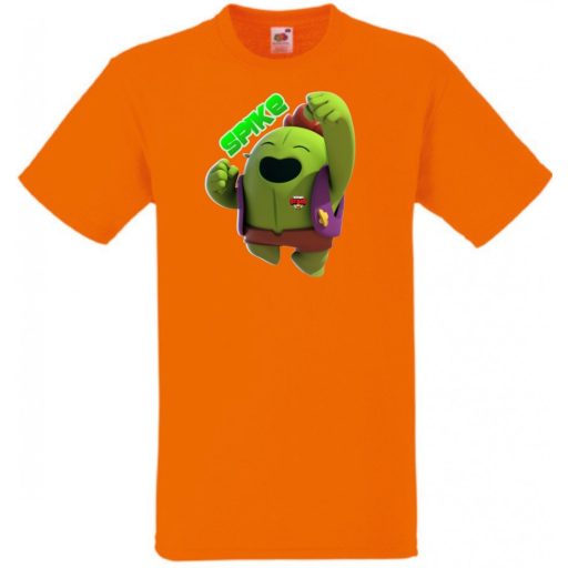 Funny Brawl Stars stílus - Spike gyerek rövid ujjú póló