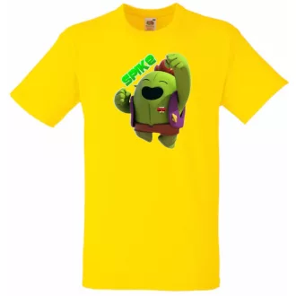 Funny Brawl Stars stílus - Spike gyerek rövid ujjú póló