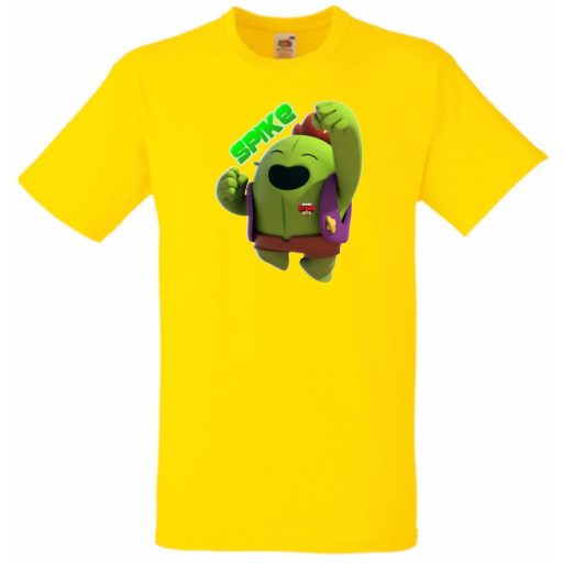 Funny Brawl Stars stílus - Spike gyerek rövid ujjú póló