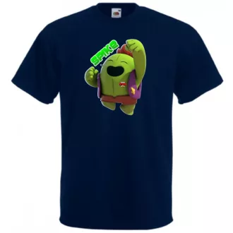 Funny Brawl Stars stílus - Spike gyerek rövid ujjú póló