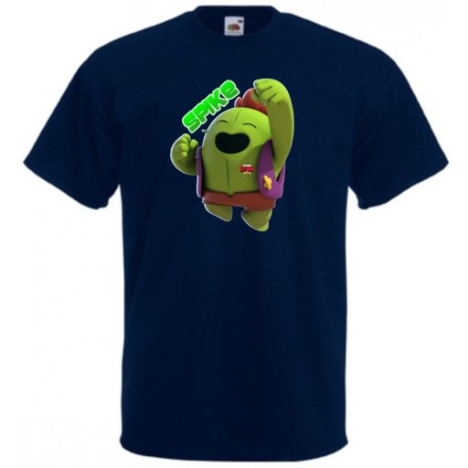 Funny Brawl Stars stílus - Spike gyerek rövid ujjú póló