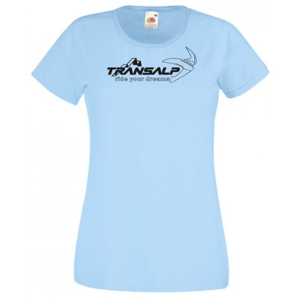 Motor fan Honda Transalp női rövid ujjú póló