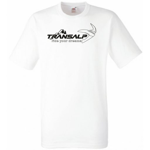 Motor fan Honda Transalp férfi rövid ujjú póló
