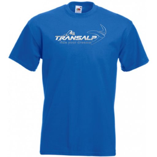 Motor fan Honda Transalp férfi rövid ujjú póló