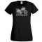 Motor fan Honda Transalp minima női rövid ujjú póló