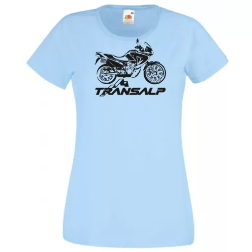 Motor fan Honda Transalp minima női rövid ujjú póló