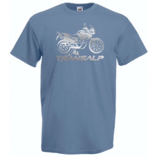 Motor fan Honda Transalp minima férfi rövid ujjú póló