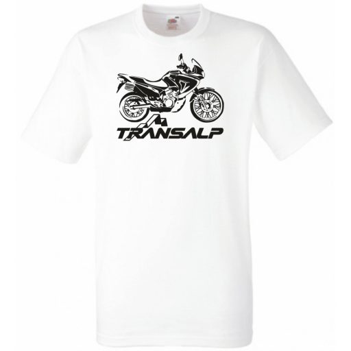 Motor fan Honda Transalp minima férfi rövid ujjú póló