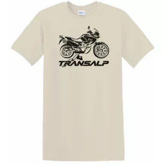 Motor fan Honda Transalp minima férfi rövid ujjú póló