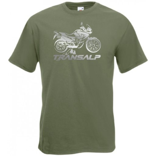 Motor fan Honda Transalp minima férfi rövid ujjú póló