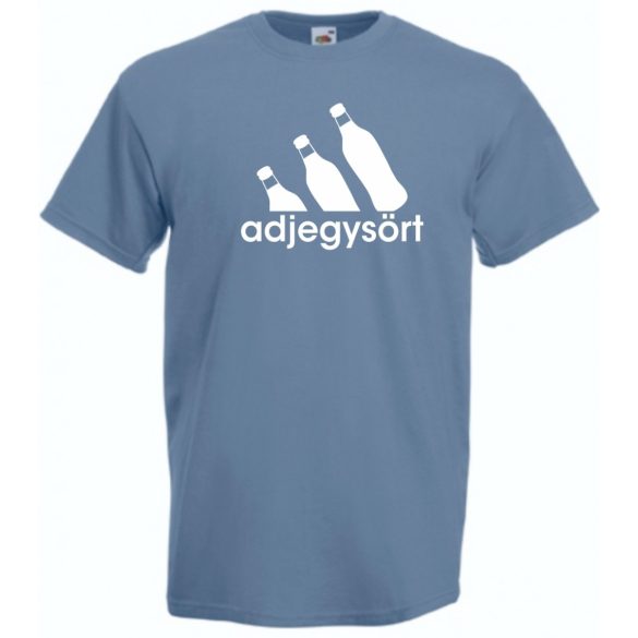 Humor Sportos sörivó férfi rövid ujjú póló