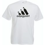 Humor Sportos sörivó férfi rövid ujjú póló