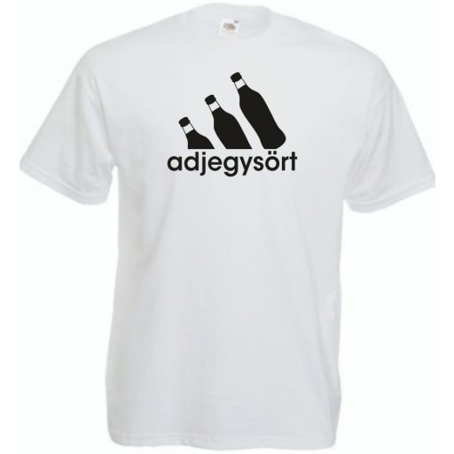 Humor Sportos sörivó férfi rövid ujjú póló