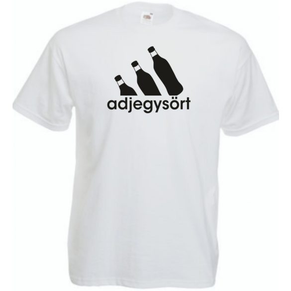 Humor Sportos sörivó férfi rövid ujjú póló