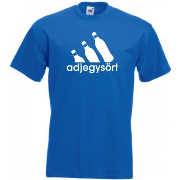 Humor Sportos sörivó férfi rövid ujjú póló