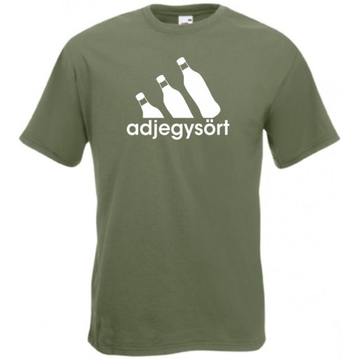 Humor Sportos sörivó férfi rövid ujjú póló