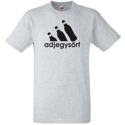 Humor Sportos sörivó férfi rövid ujjú póló