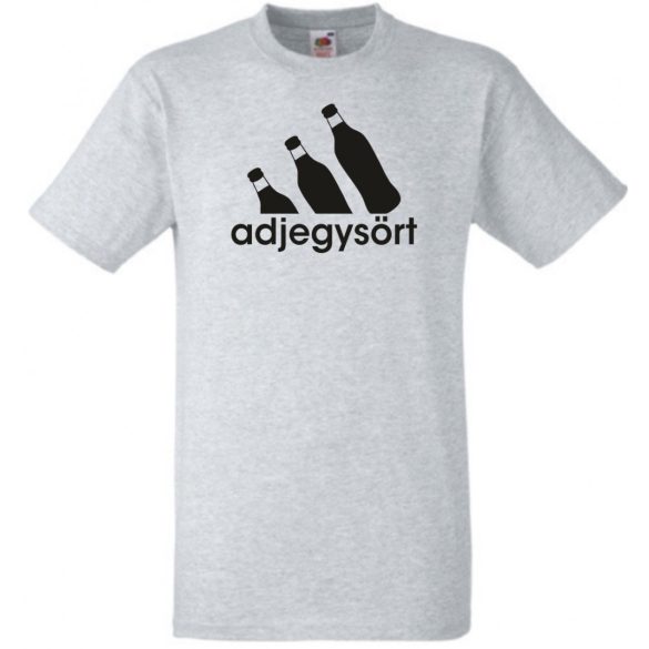 Humor Sportos sörivó férfi rövid ujjú póló