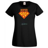 Szuper Mami női rövid ujjú póló