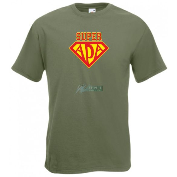 Szuper Apa férfi rövid ujjú póló
