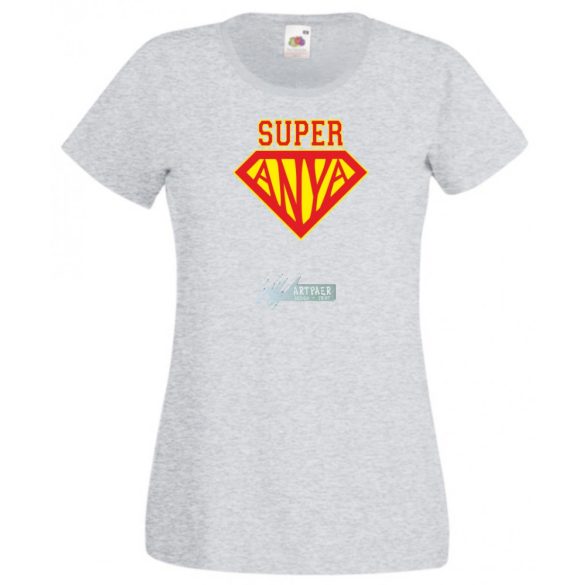 Szuper Anya női rövid ujjú póló