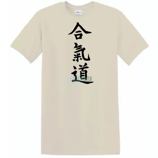 Aikido japán harcművészet -A férfi rövid ujjú póló