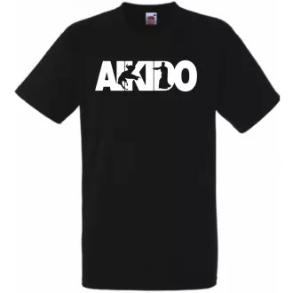 Aikido japán harcművészet -B férfi rövid ujjú póló