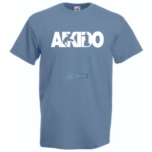 Aikido japán harcművészet -B férfi rövid ujjú póló