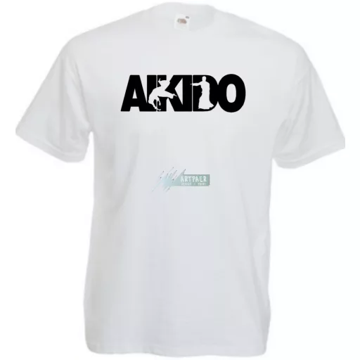 Aikido japán harcművészet -B férfi rövid ujjú póló