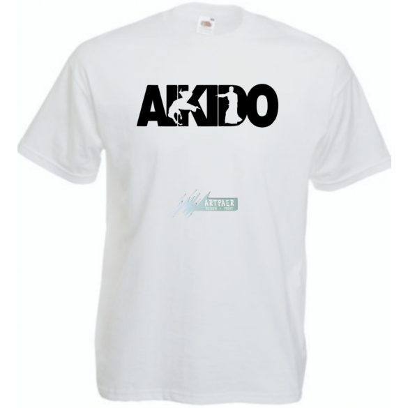 Aikido japán harcművészet -B férfi rövid ujjú póló