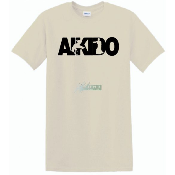 Aikido japán harcművészet -B férfi rövid ujjú póló